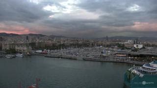 barcelona webcam|Webcam Barcelona Port Vell live